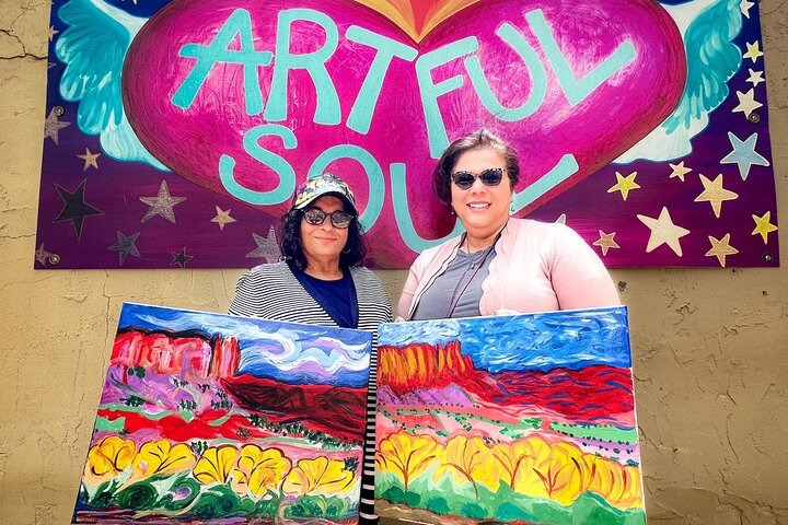 Magic on Canvas Painting Class at Artful Soul Santa Fe  - Photo 1 of 17